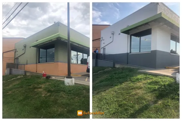 Commercial Building in Springdale - Before & After