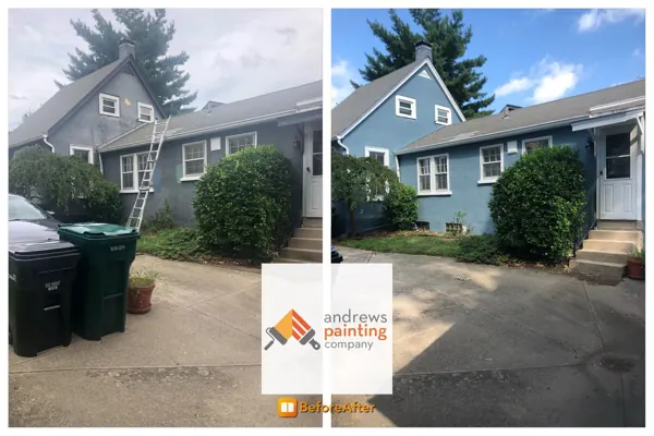 Exterior Painting in Hyde Park -Before and After