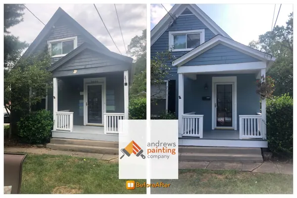 Exterior Painting in Hyde Park  -Before & After