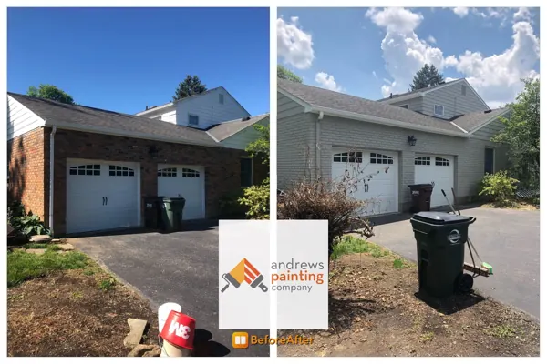 Exterior Painting in Wyoming, OH -Before and After